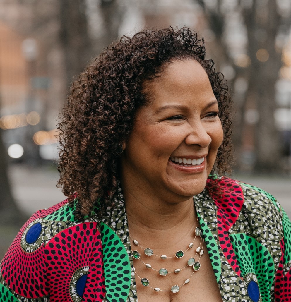 Dr. Nicole Butts smiling outdoors